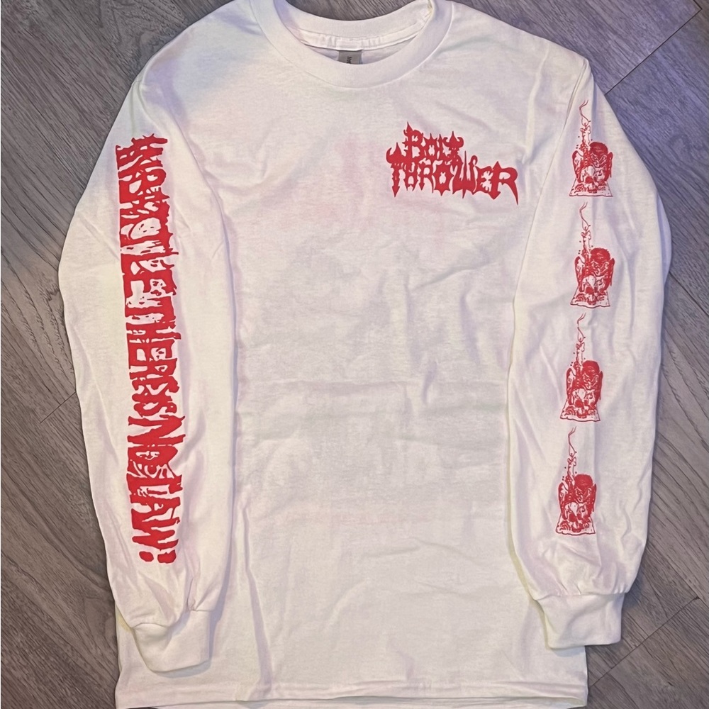 Bolt Thrower White Death Metal Longsleeve sizesS-3XL CarcassBloodIncantation